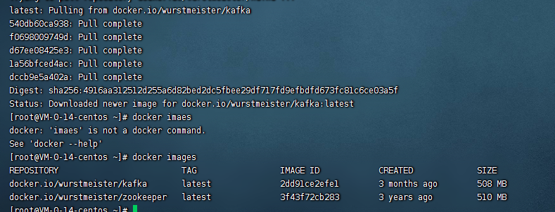 使用docker快速在服务器上搭建一套kafka环境