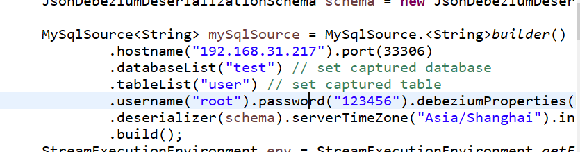 Flink cdc运行的时候找不到对应的表:Can't find any matched tables, please check your configured database-name